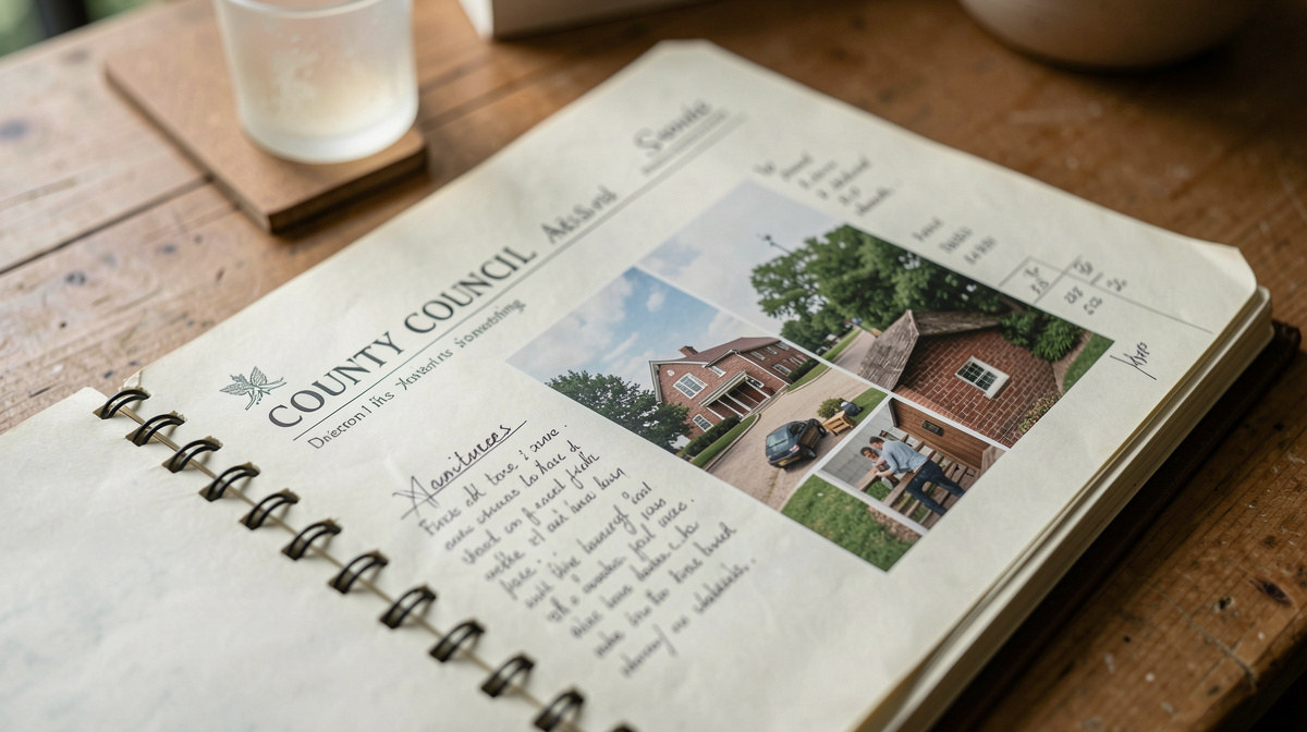 a county arts council's ledger